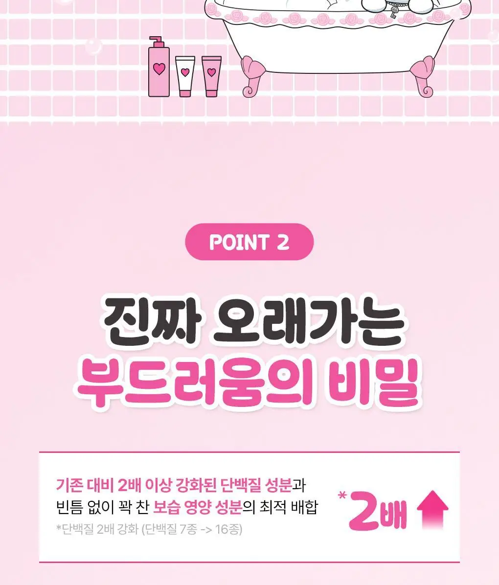 [챠미키티 에디션][손상케어] 모레모 미라클 2X 트리트먼트 475ml 기획 4종 상세페이지 13